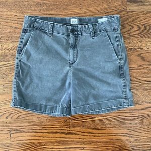 Gap Gray Girlfriend Chino Shorts